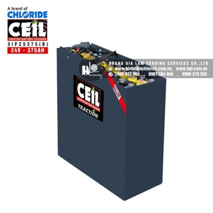 Bình điện xe nâng CEIL (Chloride) 24V - 375Ah 3IPZS375 (B)