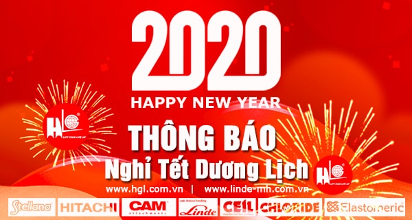 CTy Hoàng Gia Lâm thông báo nghỉ Tết Dương Lịch 2020