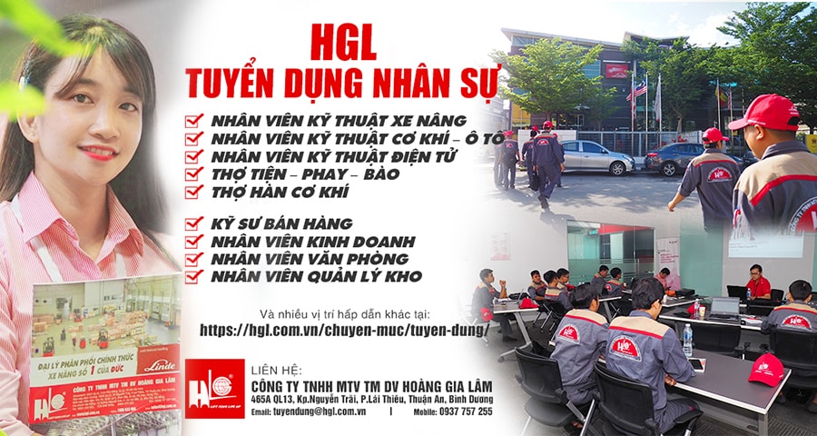 CTY Hoàng Gia Lâm tuyển dụng nhiều vị trí tại Bình Dương, Hồ Chí Minh, Hưng Yên