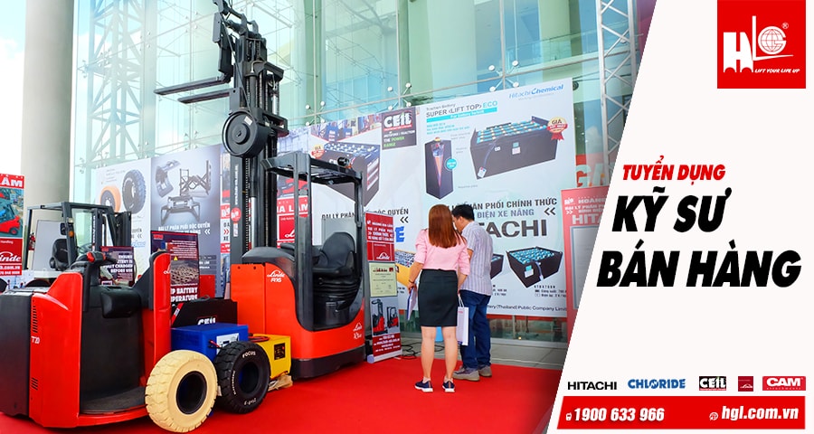 Kỹ Sư Bán Hàng (Xe nâng, phụ tùng xe nâng)
