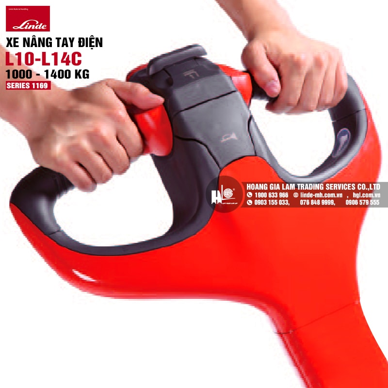 Xe nâng tay Linde L10 - L14C (Series 1169)