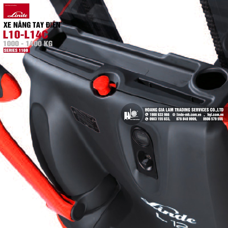 Xe nâng tay Linde L10 - L14C (Series 1169)