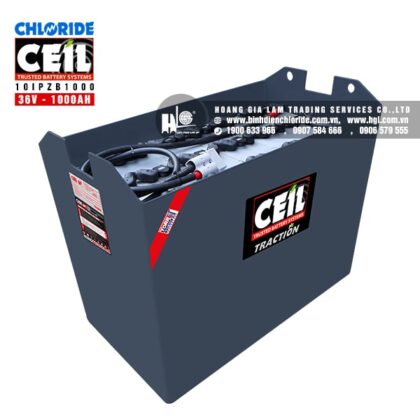 Bình điện xe nâng CEIL (Chloride) 36V - 1000Ah 10IPZB1000