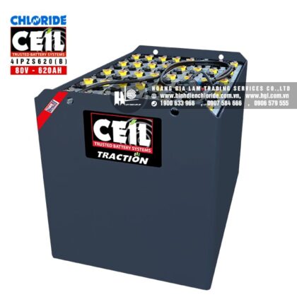 Bình điện xe nâng CEIL (Chloride) 80V - 620Ah 4IPZS620 (B)