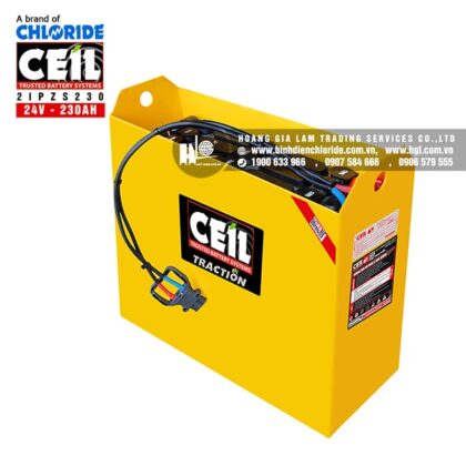 Bình điện xe nâng CEIL (Chloride) 24V - 230Ah 2IPZS230