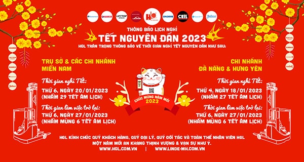 HGL thông báo nghỉ Tết âm lịch Quý Mão 2023