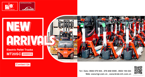 Khám phá Linde MT20SC - Xe nâng tay điện mới nhất tại HGL | Hàng mới về (306)
